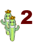2 kleenexes