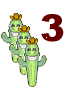 3 kleenexes